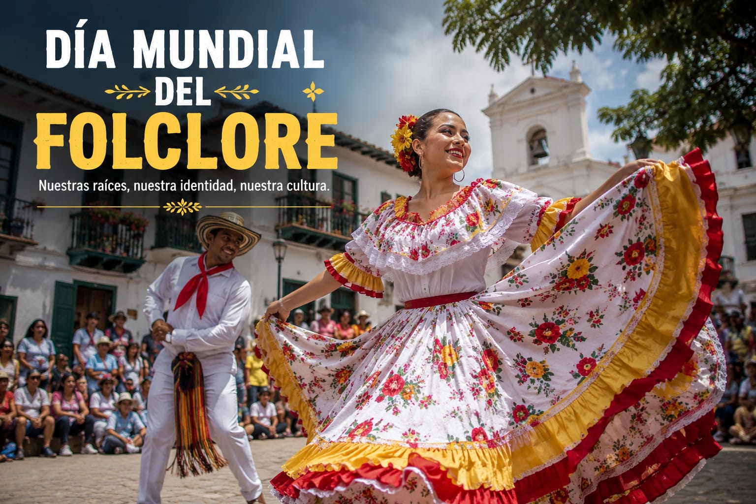 El folclore mantiene vivas las raíces, tradiciones y la identidad cultural de los pueblos.