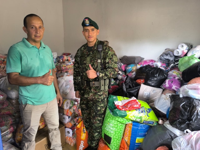 Ayudas- damnificados- Chocó- Cali- Pereira- La Macarena- Ejército-17Agos-