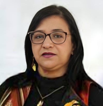 Martha González, rectora.