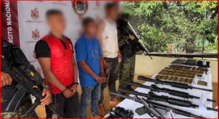 14SEP- Caucasia- Antioquia- Fuerzas Militares- Gaula Militar- Alias Niche- Clan del GolFo-
