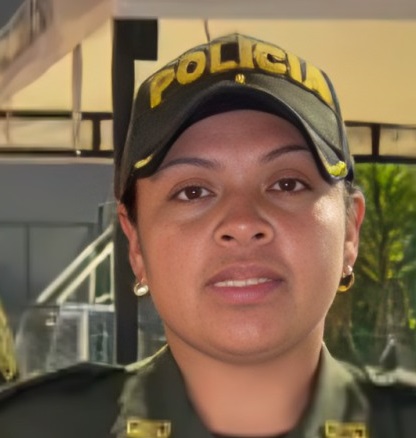 Lizeth Castro, subintendente.