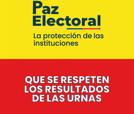 respeten resultados de las urnas